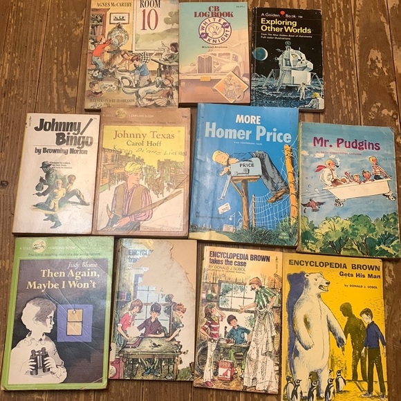Judy Blume Books/ Dell Publishing Other - 1960s-70s Vintage Young Teen Books Judy Blume Encyclopedia Brown Homer Price